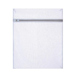 Plasa, punga, protectie haine pentru masina de spalat - 40 x 50 cm, alba